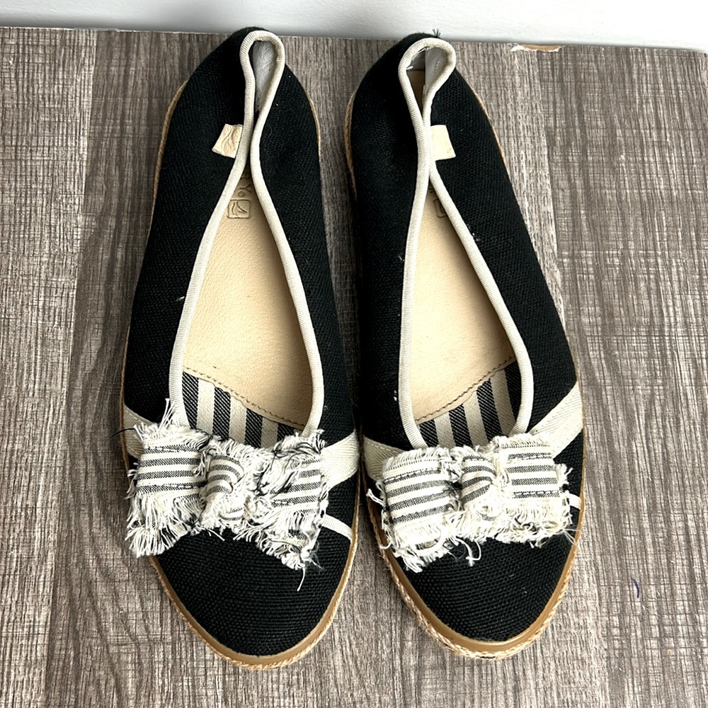 Sperry| Flat Bow Espadrilles sz 8.5